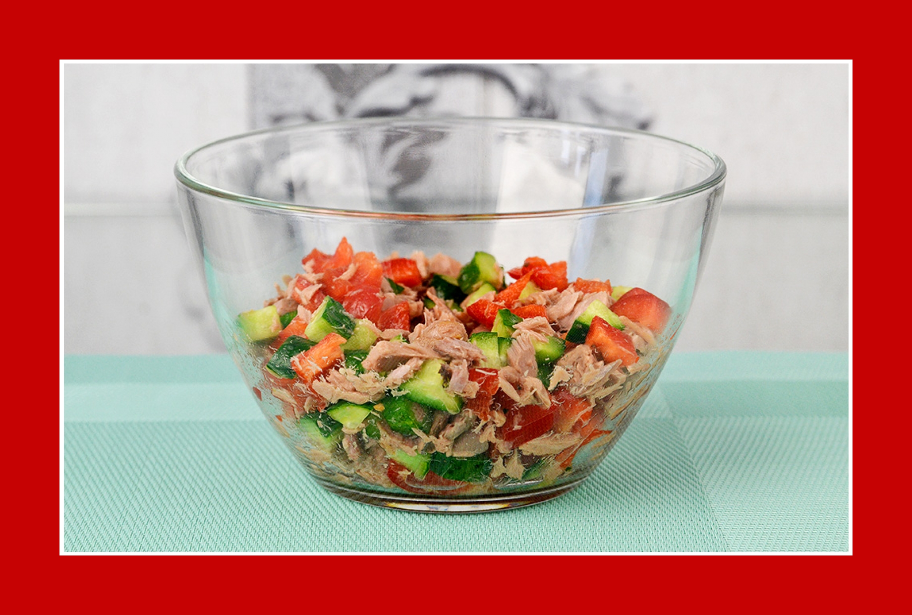 Einfacher Salat Thunfischsalat Paprikasalat Einfacher Salat Thunfischsalat Paprikasalat