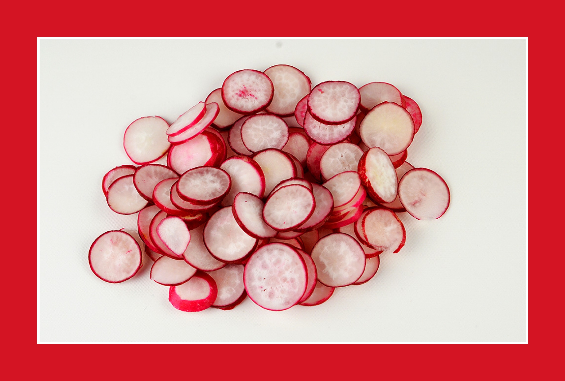 Radieschen für vegetarischen Nudelsalat Radieschen für vegetarischen Nudelsalat