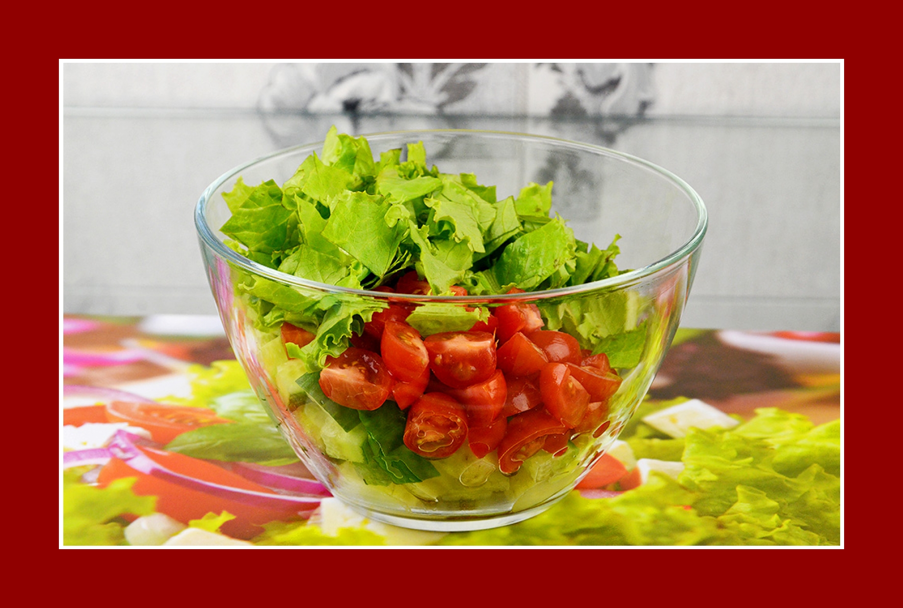 Rezept Kartoffelsalat Tomaten Gurken Salat Eisbergsalat Rezept Kartoffelsalat Tomaten Gurken Salat Eisbergsalat