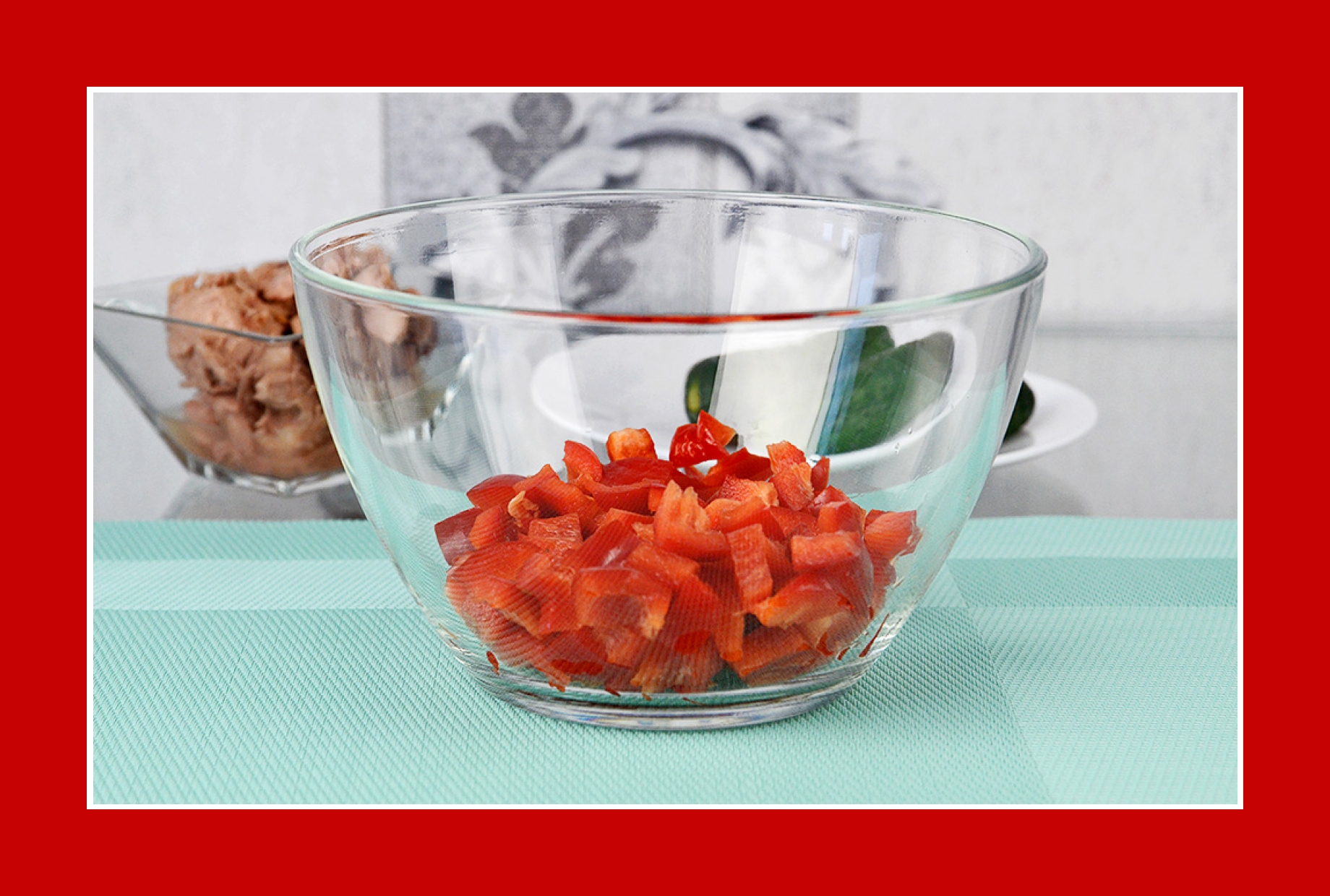 Thunfischsalat mit Paprika Thunfischsalat mit Paprika